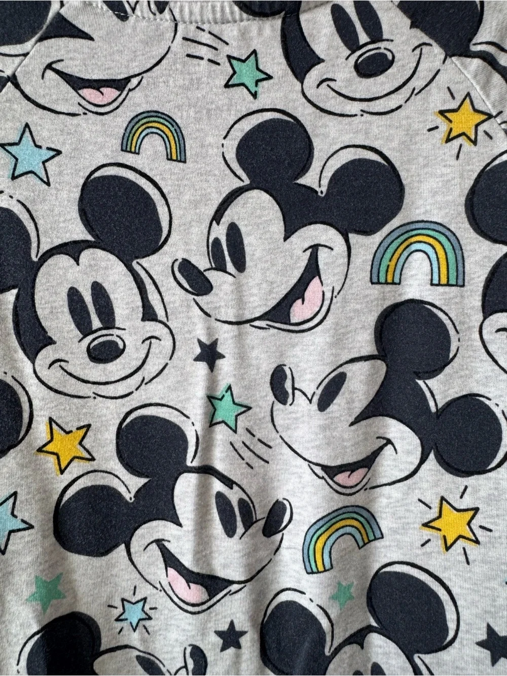 Little Sleepies Play Collection x Disney Bamboo Mickey Zippy Shorty 6-12 Months